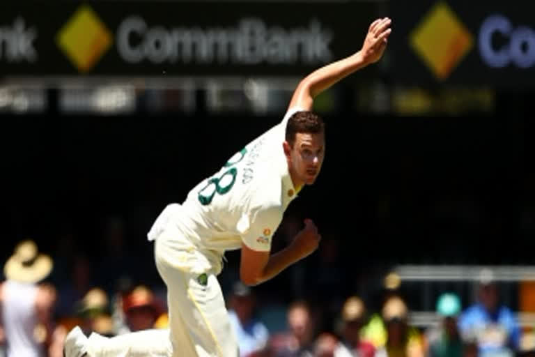 Hazlewood ashes 2021, Hazlewood ruled out of second Test, హేజిల్​వుడ్ గాయం, గాయంతో యాషెస్ టెస్టుకు హేజిల్​వుడ్ దూరం