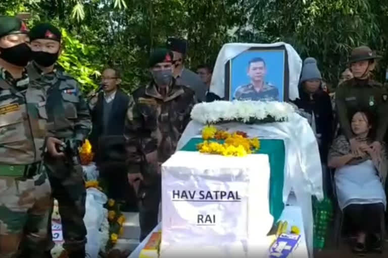 havildar satpal rai buried near his home