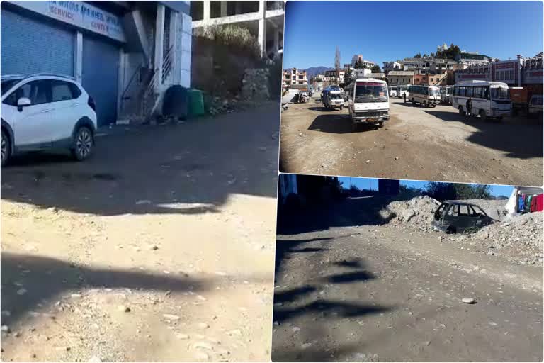 tehri bad road condition