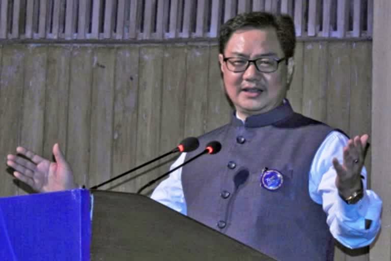 Law and Justice Minister Kiran Rijiju