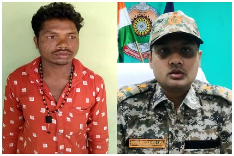Naxalite Podia Midiyami arrested in Dantewada