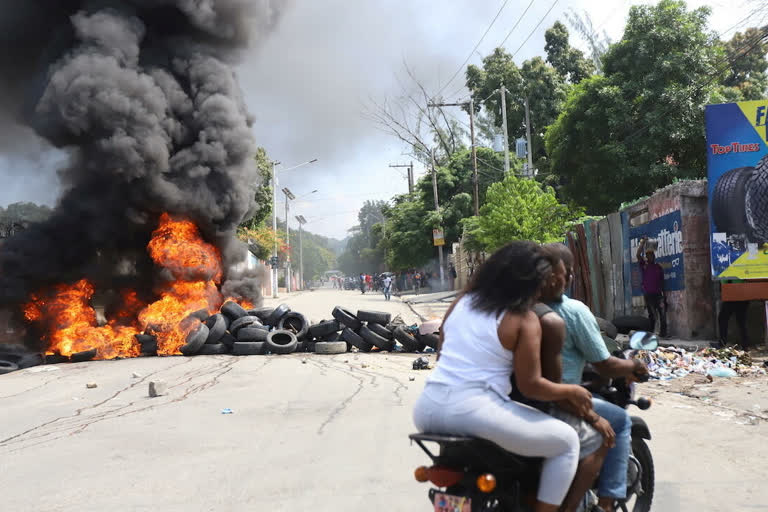 Explosion at Haiti