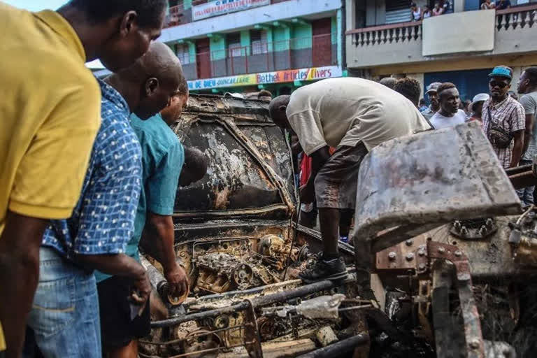 Haiti Gasoline tanker Blast