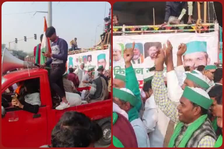 Ghazipur border farmers protest