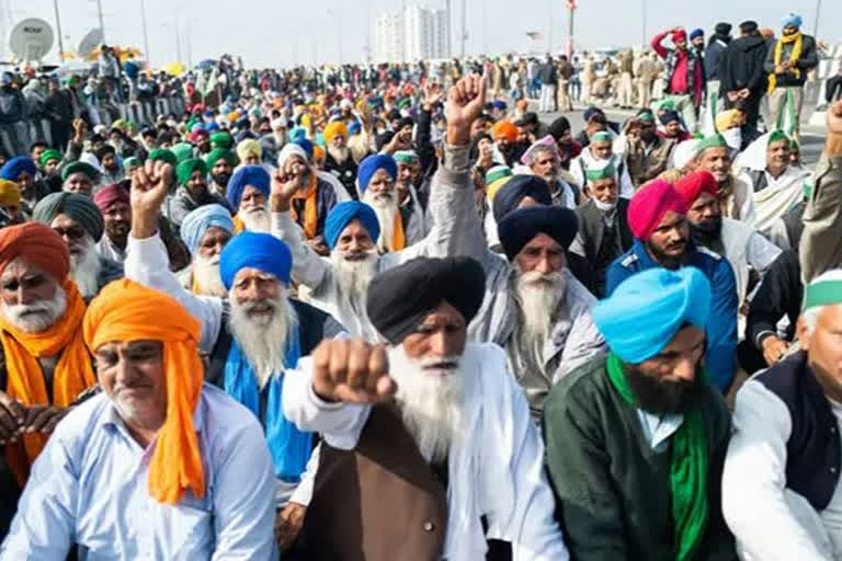 Celebration at Ghazipur Border