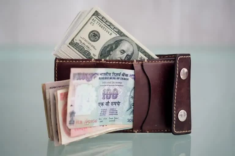 rupee opened weak against dollar