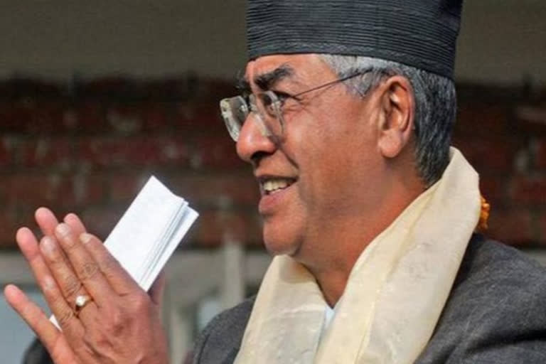 Nepali Congress re elected PM Deuba as party president