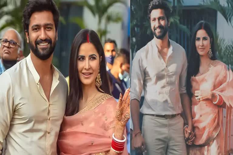 vicky katrina Mumbai Return હનીમૂન પરથી પરત ફરેલ કેટરિના વિકીને પૂછાયું How's The Josh, બન્ને શર્મસાર