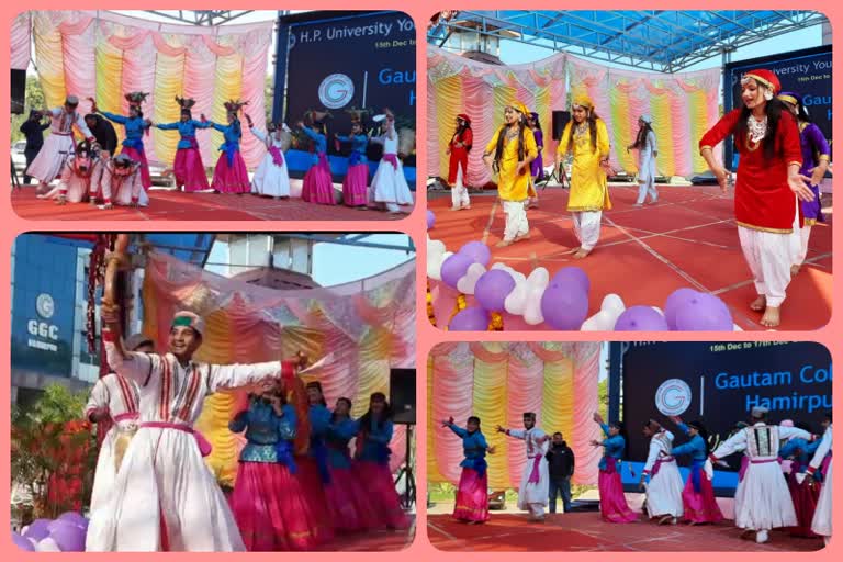 Youth Festival begins in Hamirpur