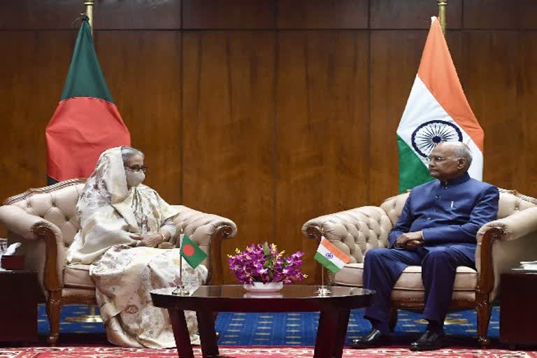 Bangladesh PM calls on President Kovind