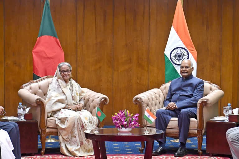 Prez Kovind meets Bangladesh PM Hasina