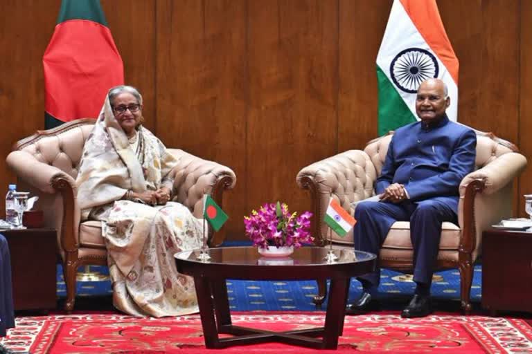 Prez Kovind meets Bangladesh PM Hasina