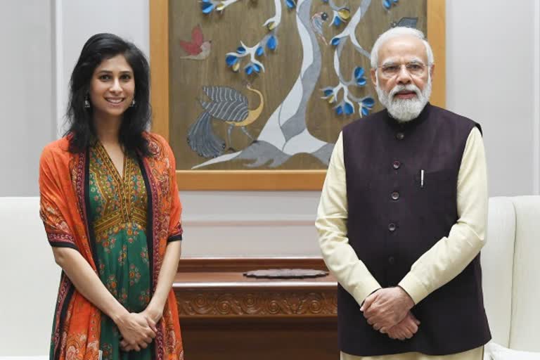 Gita Gopinath meets PM modi