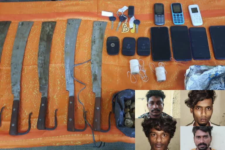 கொலை சம்பவத்தை அரங்கேற்ற திட்டம் தீட்டிய கும்பல் கூண்டோடு கைது - சைபர் கிரைம் அதிரடி!