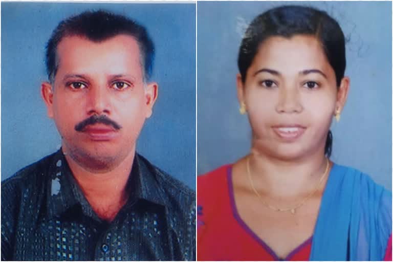 husband hacked to death with axe by wife  kottayam puthuppally siji murder  പുതുപ്പള്ളിയില്‍ കോടാലിയ്ക്ക് ഭര്‍ത്താവിനെ വെട്ടിക്കൊലപ്പെടുത്തി  ഭാര്യ റോസന്ന അറസ്‌റ്റില്‍