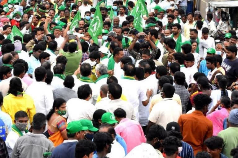 Amaravati Farmers Meeting: అమరావతి రైతు సభకు రాజకీయ నేతలు.. హాజరయ్యేది వీరే..!