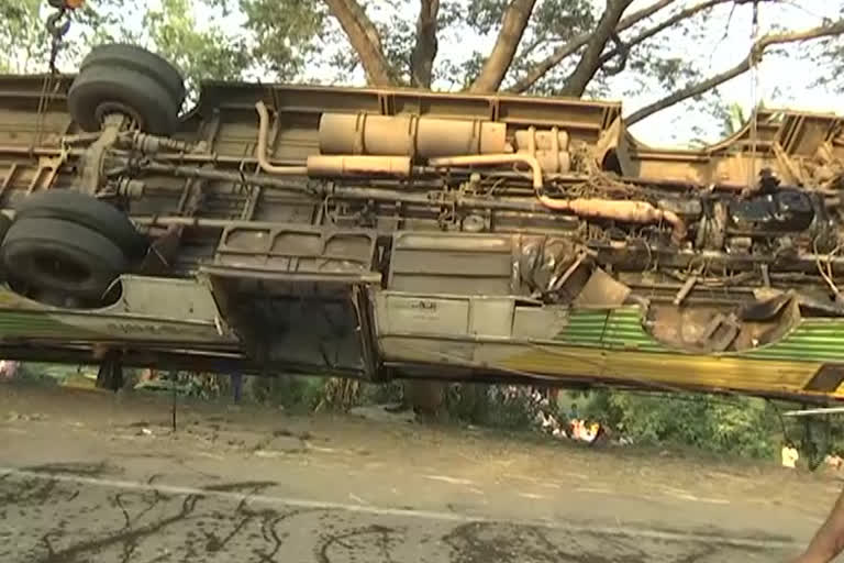 APSRTC On Bus Accident