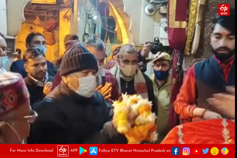 RSS chief Mohan Bhagwat reached Chintpurni temple Una