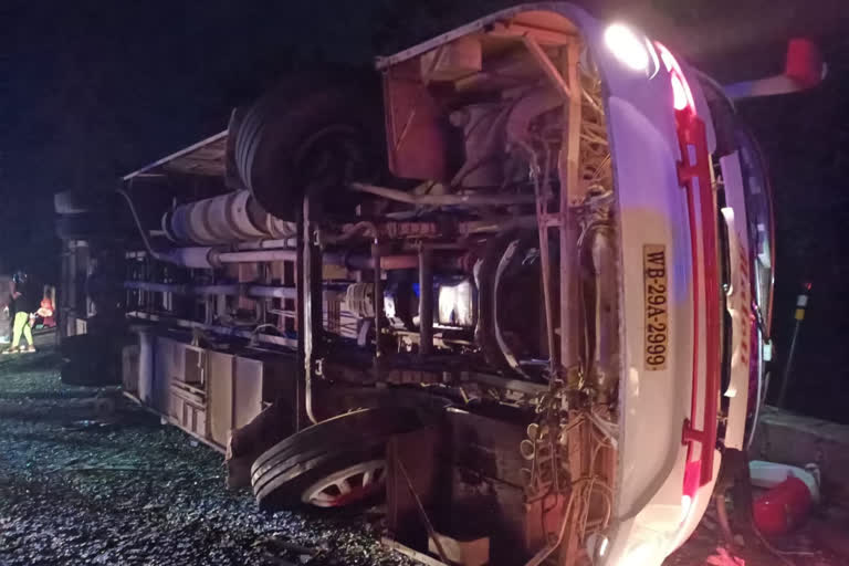 Bus Accident In Kalingaghati