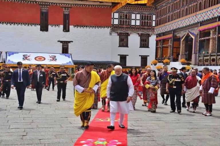 Bhutan honors PM Modi Highest Civilian award