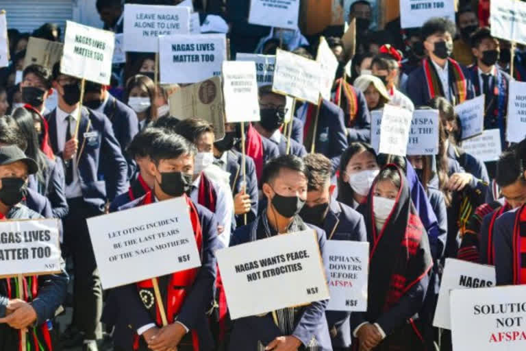 peoples rally at kohima nagaland demanding justice for victims repeal afspa