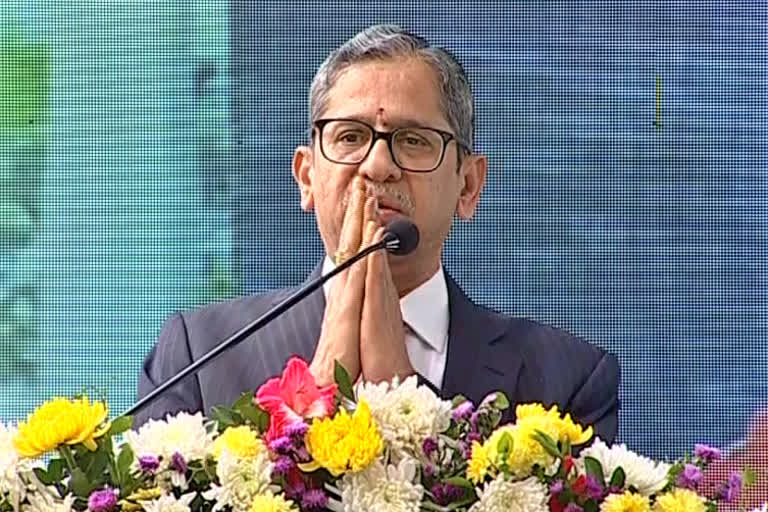 CJI at IAMC Hyderabad Inauguration