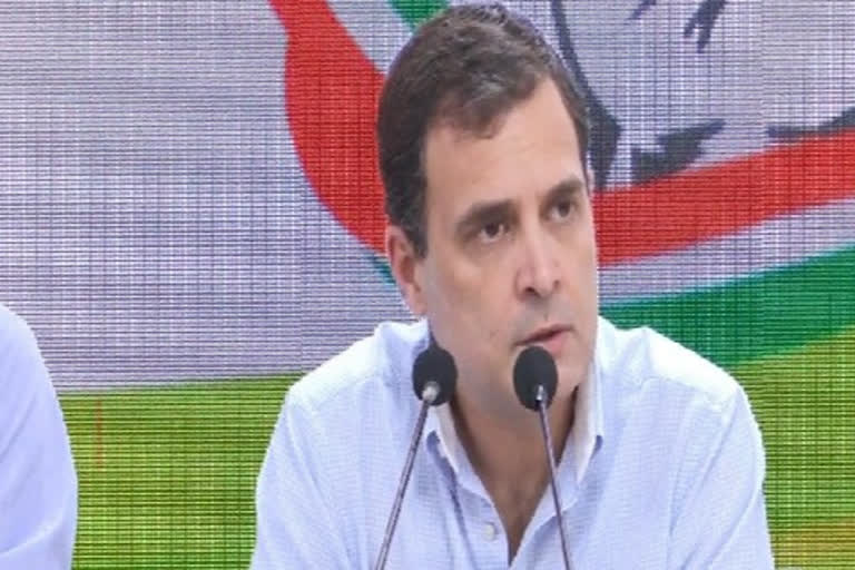 BJP National Spokesperson targets Rahul Gandhi for not wearing rudraksh