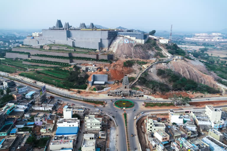 Yadadri Temple Works