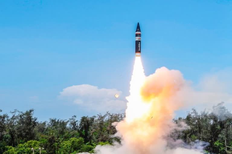 India successfully testfired the Agni Prime missile off the coast of Odisha in Balasore