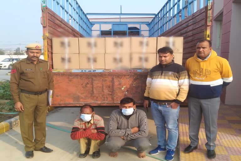 karnal illegal liquor caught