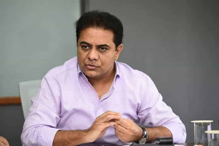 minister ktr tweet on Cantonment Roads illegal blocking in secundrabad