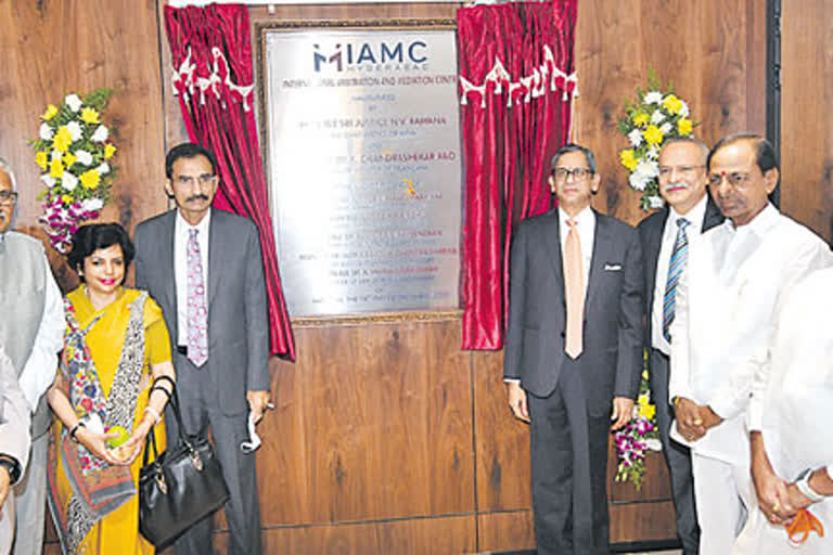 CJI opened AIMC in hyderabad