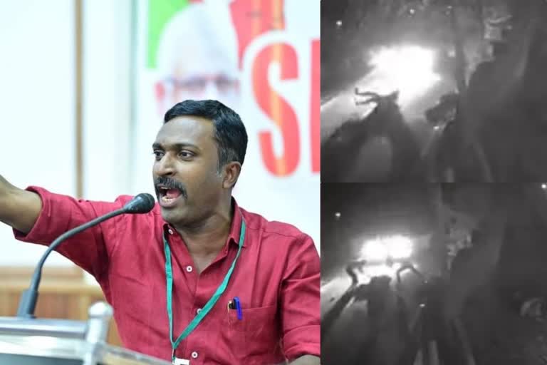 SDPI state secretary KS Shan murder  SDPI leader attack CCTV footage out  Alappuzha Mannancherry rss sdpi attack  മണ്ണഞ്ചേരി കെഎസ് ഷാൻ കൊലപാതകം  പൊന്നാട് എസ്‌ഡിപിഐ നേതാവ് മരണം  ആലപ്പുഴ രാഷ്ട്രീയ കൊലപാതകം സിസിടിവി ദൃശ്യം