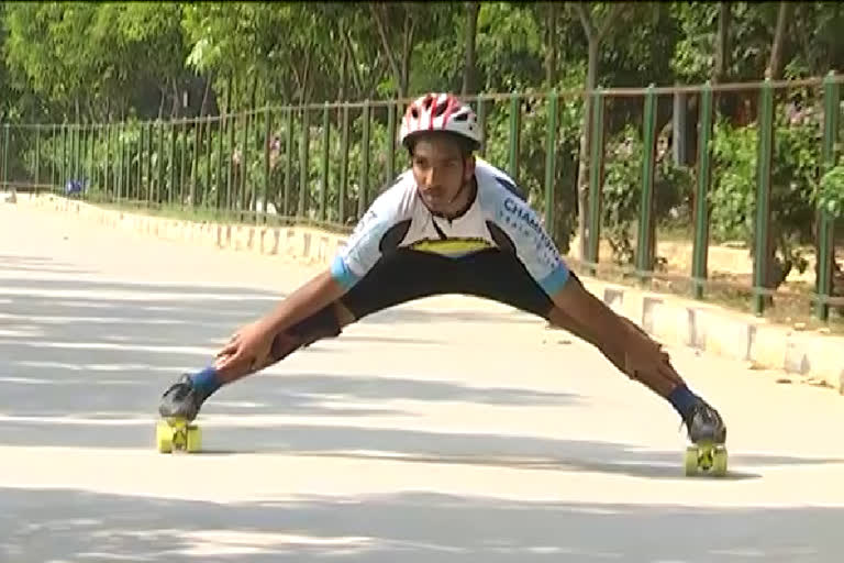 hyderabad skating player