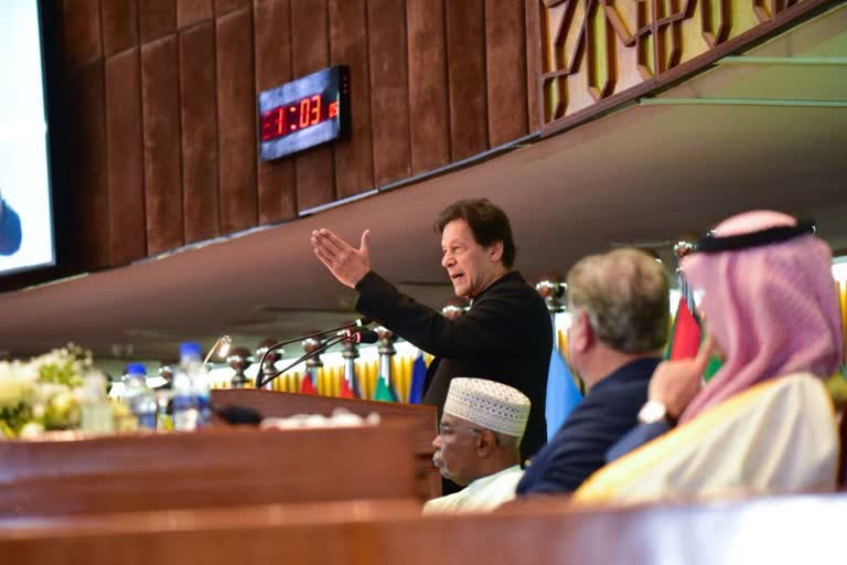 Imran Khan mentioned Palestine and Kashmir in OIC summit on Afghanistan