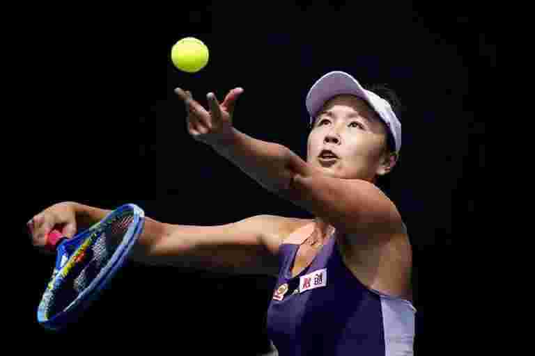 Chinese tennis player Peng Shuai case