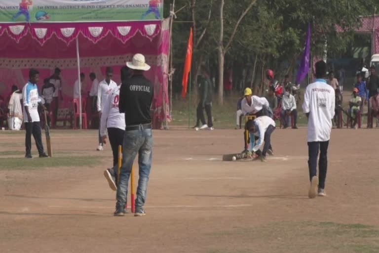 state level blind cricket tournament successfully ends at jajpur