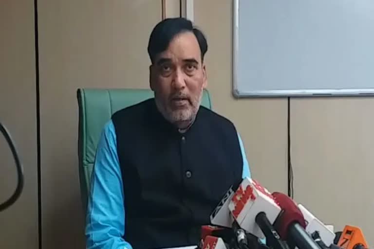 Environment minister Gopal rai