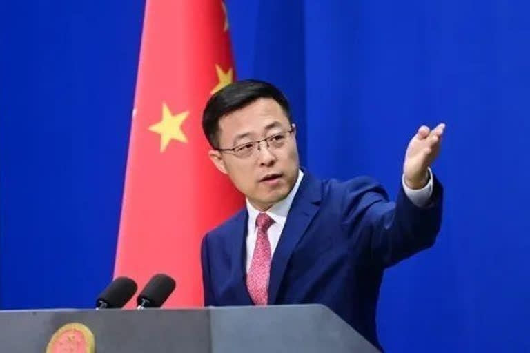 Chinese Foreign Ministry spokesman Zhao Lijian