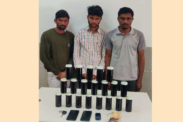 Hashish Oil sales Gang Arrest