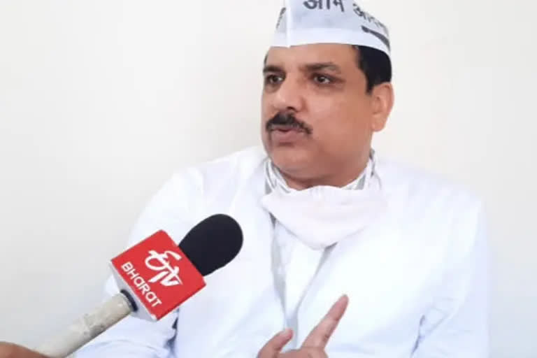 AAP MP Sanjay Singh demands probe into Ayodhya land scam, calls it "conflict of interest"