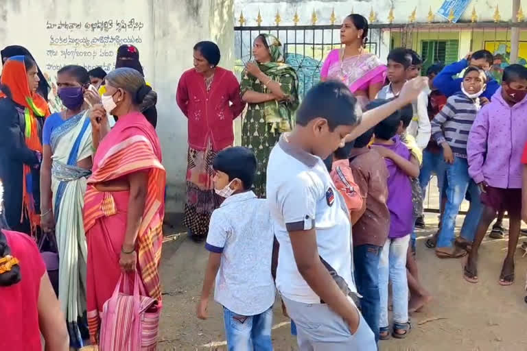 School gate locked