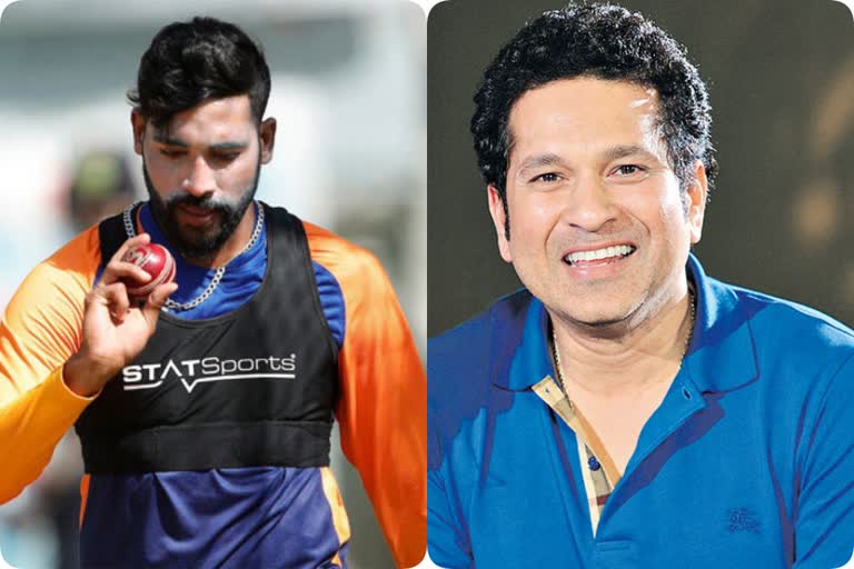 Sachin Tendulkar praises Mohammed Siraj