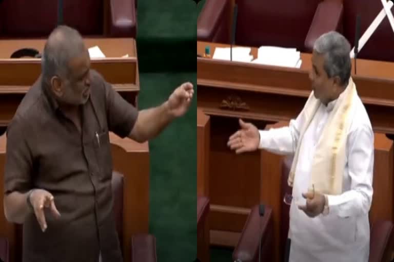 Debate on prohibition of conversion:  J.C. Madhuswamy - Siddaramaiah talking war in assembly