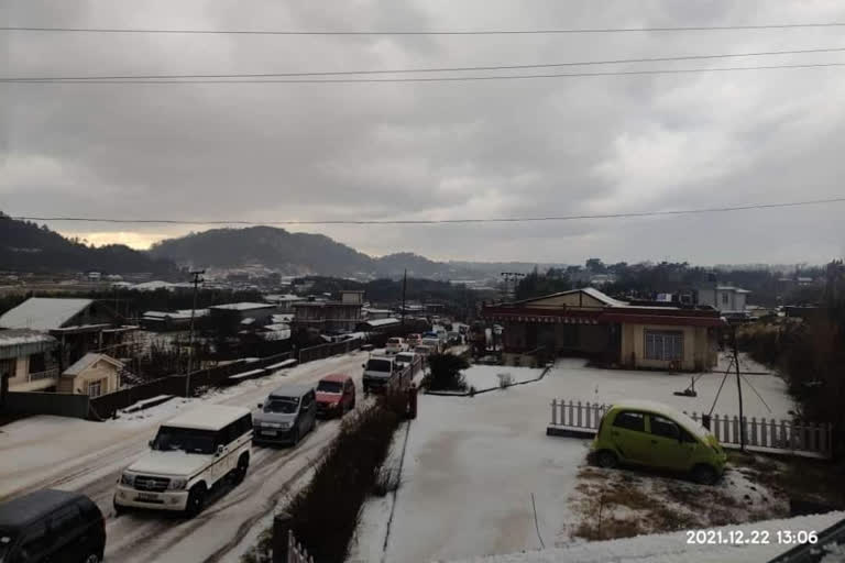 Hailstorm in Meghalaya