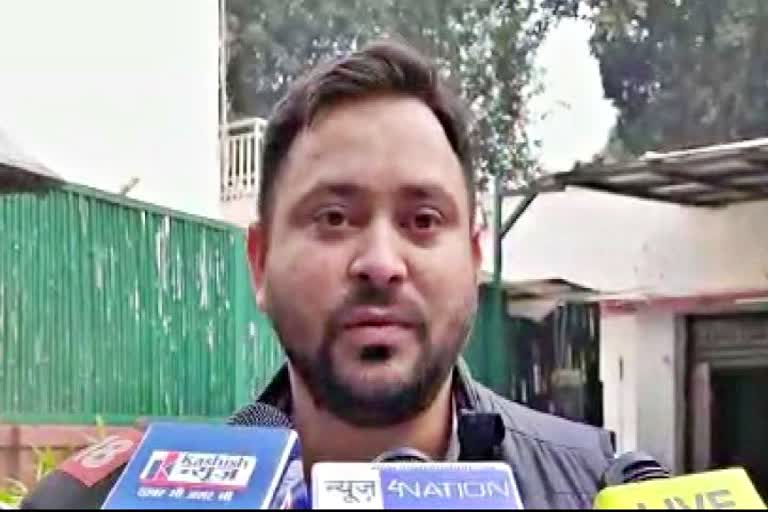 Tejashwi Yadav Attack on CM