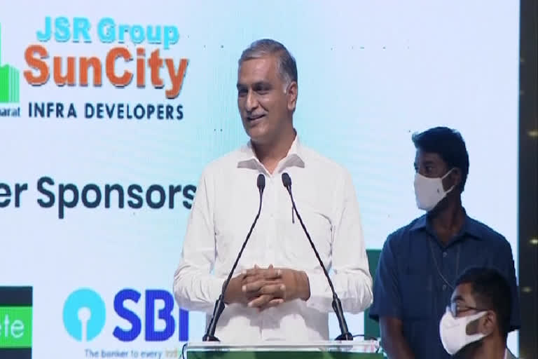 Harish rao at Credai conclave