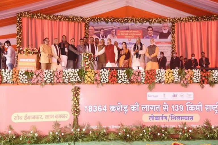 Gadkari lays foundation stone of National Highway projects worth Rs 9,119 crore