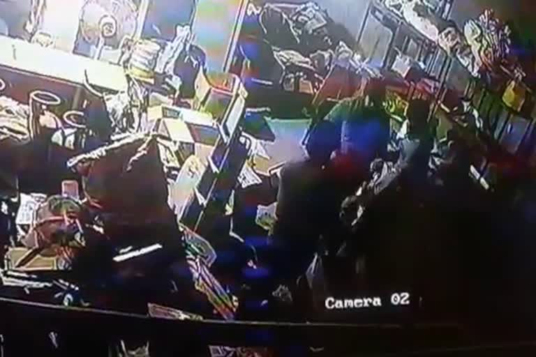 Faridabad robbery video