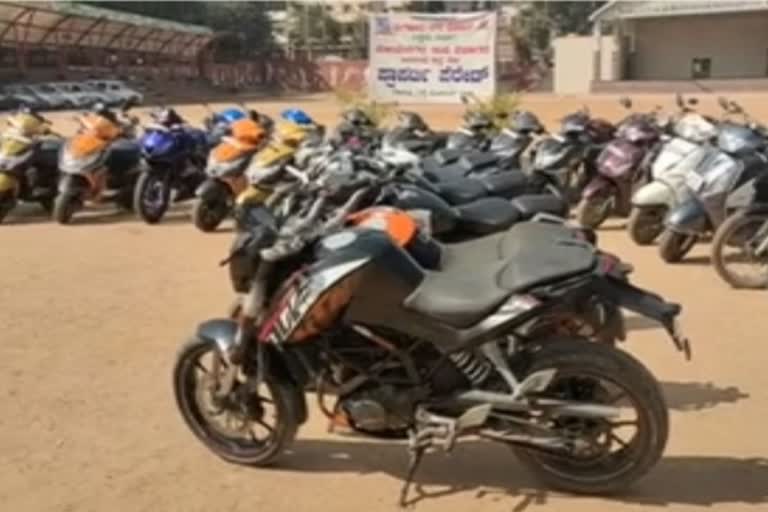 53 bikes seized